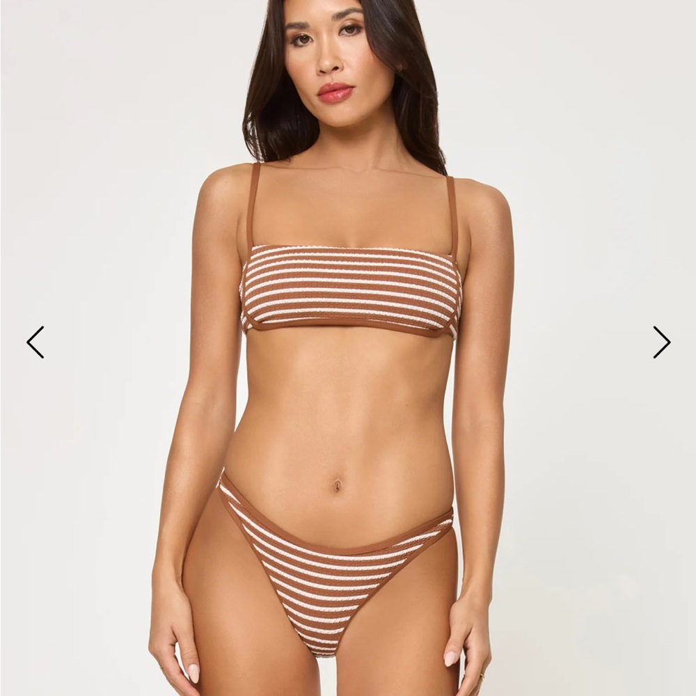 NWT!! L*Space Hazel Bikini Top & Suzi Bikini Bottom - Brown Sugar 🤎